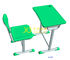 Einzelne Doppelstudenten-Tabelle und Stuhl eingestellt mit Nut HDPE Material fournisseur