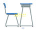 HDPE nicht justierbare einzelne Studenten-Schreibtisch-und Stuhl-gesetzte Farbe Customed fournisseur