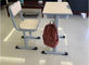 Kaltgewalzter Stahlstudenten-Schreibtisch-und Stuhl-gesetzte Handelsmöbel-umweltfreundliches Material fournisseur