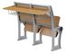 Sperrholz-Metallkonferenzzimmer-Stuhl/faltbarer Schulbank-und Stuhl-Satz fournisseur
