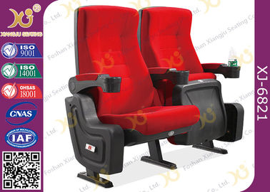 China Multifunktions reißen Sie Paket-Kino-Theater-Stühle mit Armlehne/den Stahlbeinen ab fournisseur