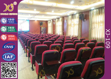China Schulvortrag-hoch Rückseiten-Auditoriums-Konferenzsaal-Stühle mit Schreibens-Tablet fournisseur
