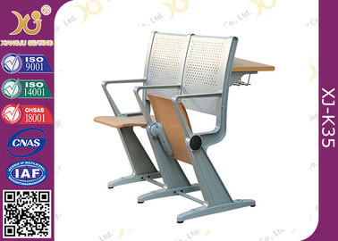 China Studenten-intelligenter Schreibtisch und Stuhl-Sperrholz/Stahl-Rückseite für College-Möbel fournisseur