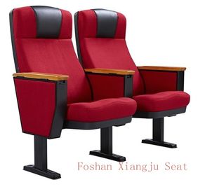 China Pp. Shell Maß-Auditoriums-Stuhl des festes Holz-Arm-580mm für Konferenzsaal-Sitzplätze fournisseur
