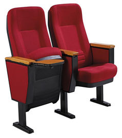 China Dauerhafte Plastik-Shell-Auditoriums-Theater-Stühle mit Schreibens-Auflagen-/Kirchen-Sitzen fournisseur