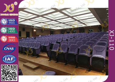 China PU-Armlehnen-Selbstknall - herauf Kirchen-Hall-Stühle/Auditoriums-Theater-Sitzplätze fournisseur