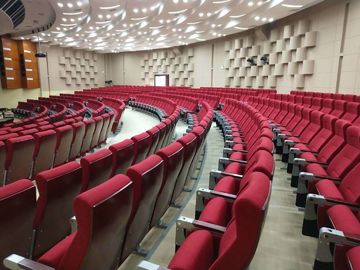 China Polstern Sie faltende Theater-Sitze mit starken Aluminiumsitzplatz-Stühlen der fuß-/Publikum fournisseur