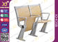 Gefaltete Vorlesungssals-Sitzplätze mit Schreibtisch, Schulmöbel-Hörsaal-Stühle fournisseur