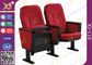 Festes Holz-Armlehnen-Schwerkraft-Seat-Rückstoß-Konferenzsaal-Stühle mit Eisen-Basis fournisseur