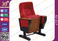 Festes Holz-Armlehnen-Kirchen-Hall-Stühle mit dem Stahlbein, rote Rathaus-Sitzplätze fournisseur