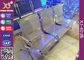 Sitzer-Wartestuhl des Krankenhaus-Eisen-Struktur-voller Schweißens-3 mit Kissen fournisseur