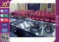 Flammhemmende Textilverpackung Auditoriums-Stühle mit Mittelabstand der AUFLAGE 580mm für Publikumsraum fournisseur