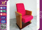 Rote Möbel-hölzerne gefaltete Auditoriums-Stühle mit Schreibens-Auflage 32 Kilogramm Soem/ODM fournisseur