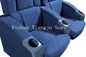 600mm Maß-Stahlbein-Kino-Stuhl geformter Schaum-Film-Theater-Stuhl für Promi Raum fournisseur