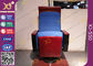 Hölzerne geschnitzte Handwerks-Auditoriums-Art-Sitzplatz-Theater-Stühle mit Kissen fournisseur
