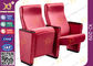 Volle gepolsterte Textilverpackungs-Auditoriums-Stühle/Sitzplätze mit dem versteckten örtlich festgelegten Bein fournisseur