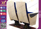 Ahorn-Furnier-Blattblau gepolsterte Auditoriums-Stühle mit Heizungs-Luft-Ertrag unter Seat-Auflage fournisseur