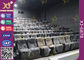 Mikrofaser-Kunstleder-Doppelt-Farbkino-Theater-Stühle in der großen Plastikarmlehne fournisseur