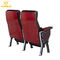 Aluminiumlegierungssperrholzabdeckungsleder Auditoriums-Stühle mit Drehen dem ABS Tablet-360° fournisseur