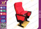Rote große Eisen-Bein-Auditoriums-Theater-Stühle für die Konferenz feuerverzögernd fournisseur