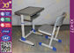 Schulmöbel-einzelner Studenten-Schreibtisch und Stuhl mit dem verstärkten Stations-Bein fournisseur