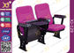 Einspritzungs-Polyurethan-Schaum niedrig unterstützen Auditoriums-Konferenzsaal-Stuhl mit weicher Rückenlehne fournisseur