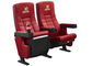 Rote Bein-Film-Kino-Stühle des Gewebe-XJ-6819 örtlich festgelegte mit beweglichem Amrest fournisseur